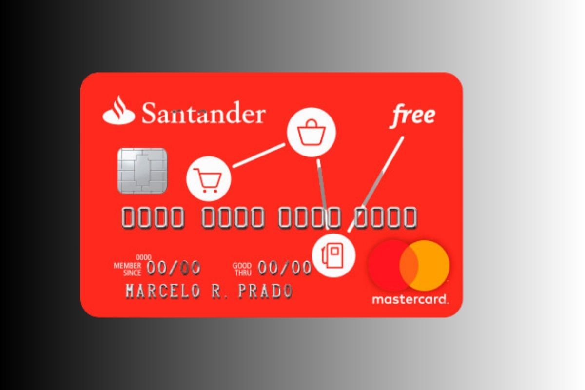 Santander Lança Cartão de Crédito Gratuito para Negativados