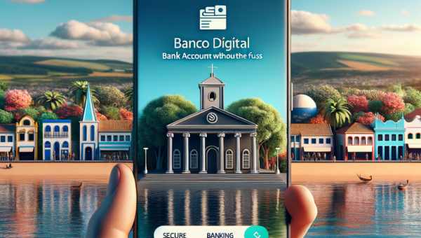 Banco digital em Goiás illustration for Abra Conta Digital em Goiás Sem Burocracia