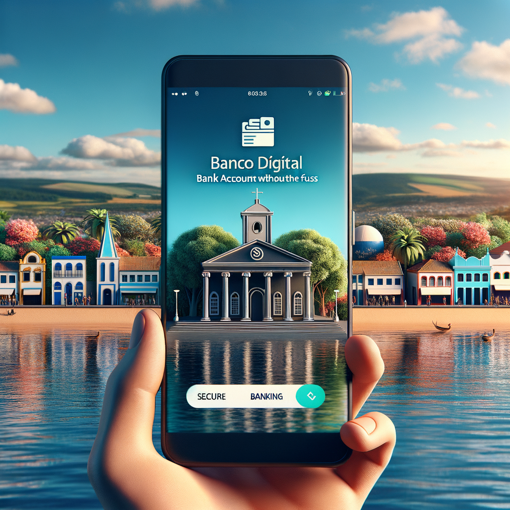 Banco digital em Goiás illustration for Abra Conta Digital em Goiás Sem Burocracia