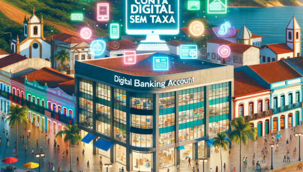 Illustration of Abra Conta Digital Sem Taxa em Alagoas - Veja Onde