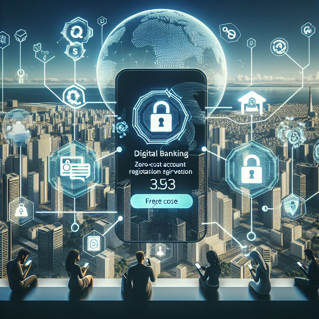 Illustration of Banco Digital na Para&iacute;ba: Conta Gr&aacute;tis e 100% Segura