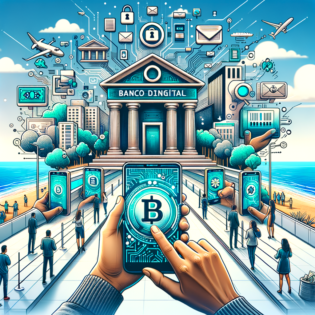 Illustration of Banco Digital na Paraíba: Conta Grátis e 100% Segura