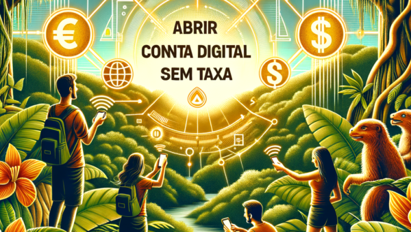 Illustration of Como Abrir Conta Digital Sem Taxa em Mato Grosso