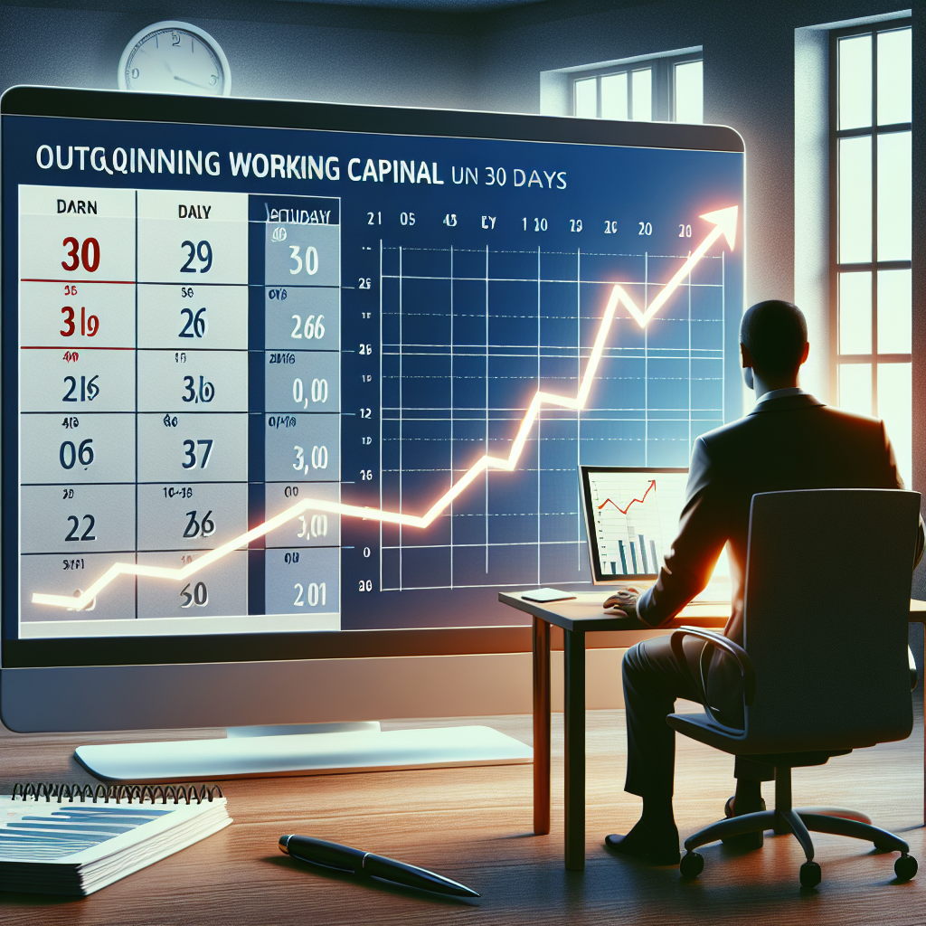 Illustration of Como conseguir capital de giro para empresa em 30 dias