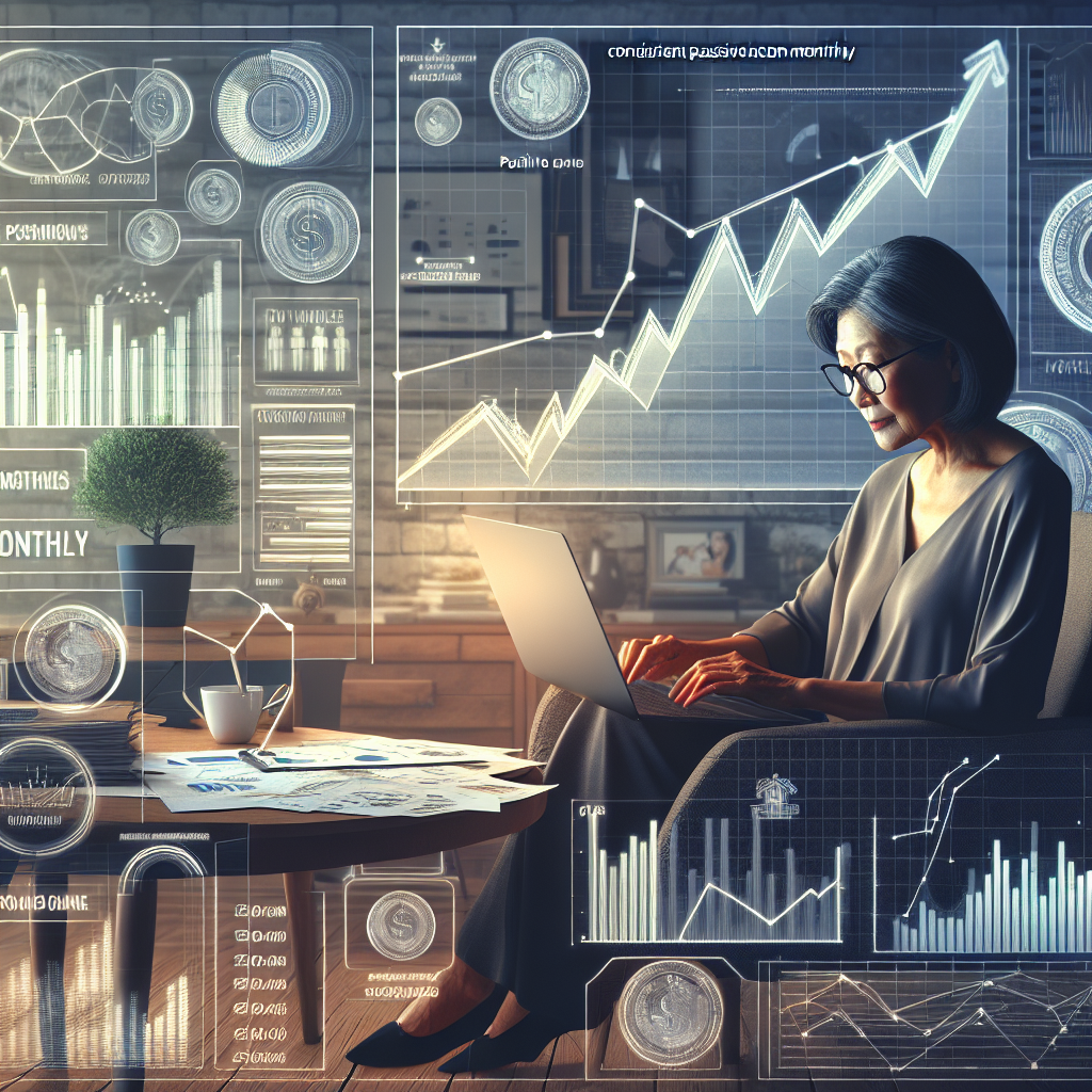 Illustration of Como Ganhar Renda Passiva Mensal Consistente
