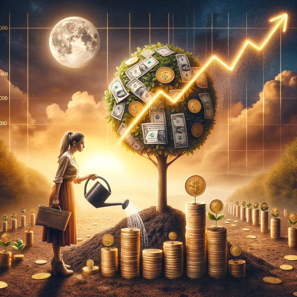 Illustration of Como Investir com Pouco Dinheiro e Ter Bons Resultados