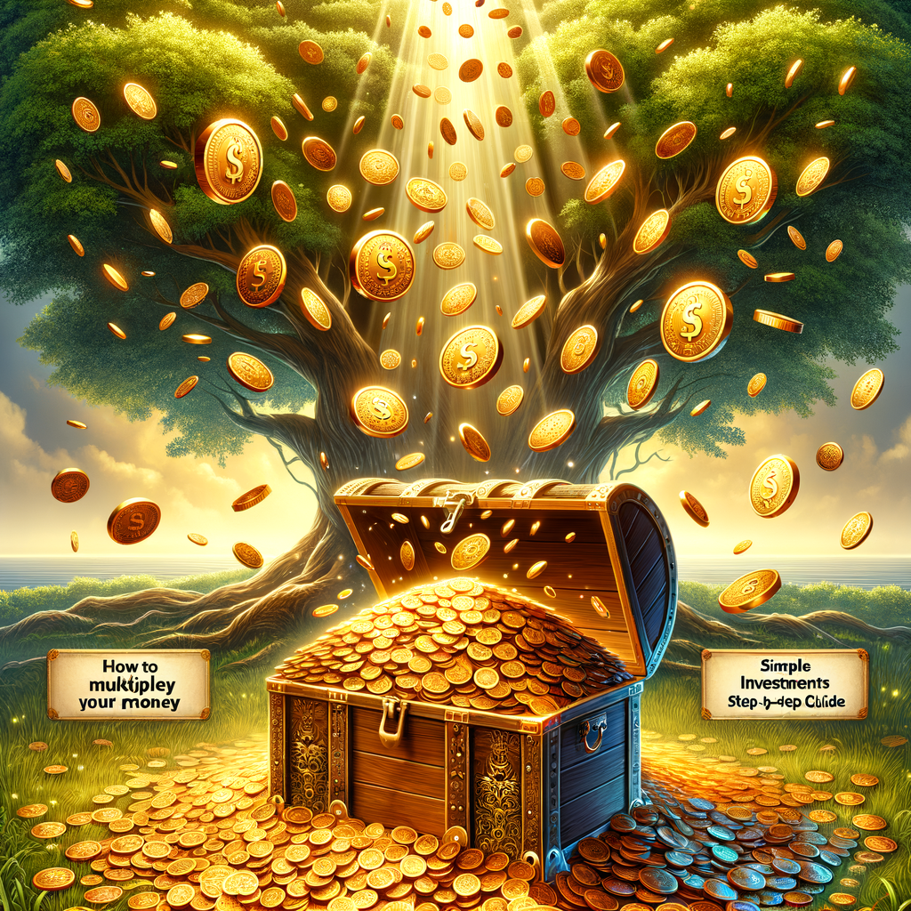 Illustration of Como Multiplicar Seu Dinheiro com Investimentos Simples: Guia Passo a Passo