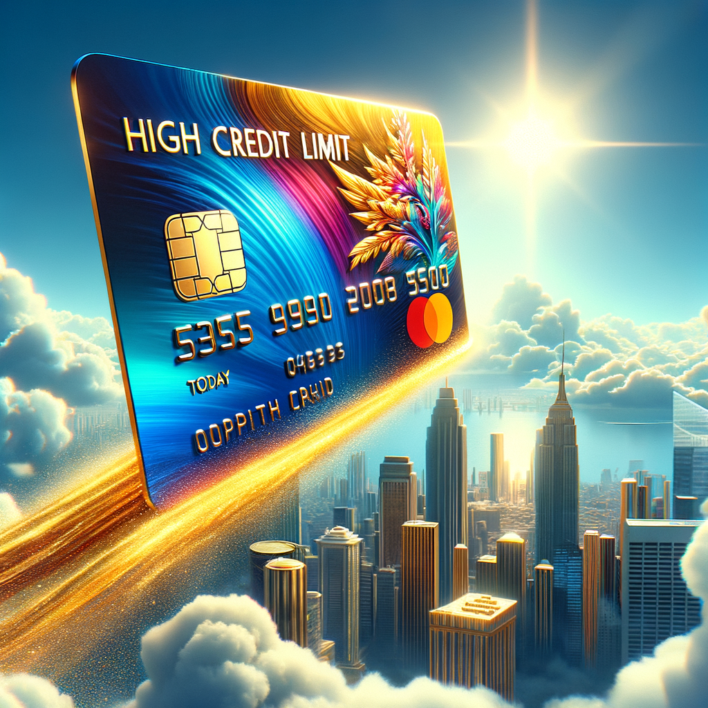 Illustration of Como ter cartão de crédito com limite alto hoje