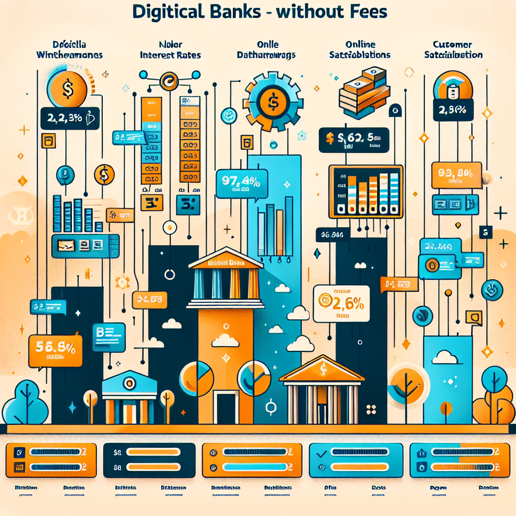 banco digital sem tarifa illustration for Compare bancos digitais sem tarifa no RN e escolha o melhor