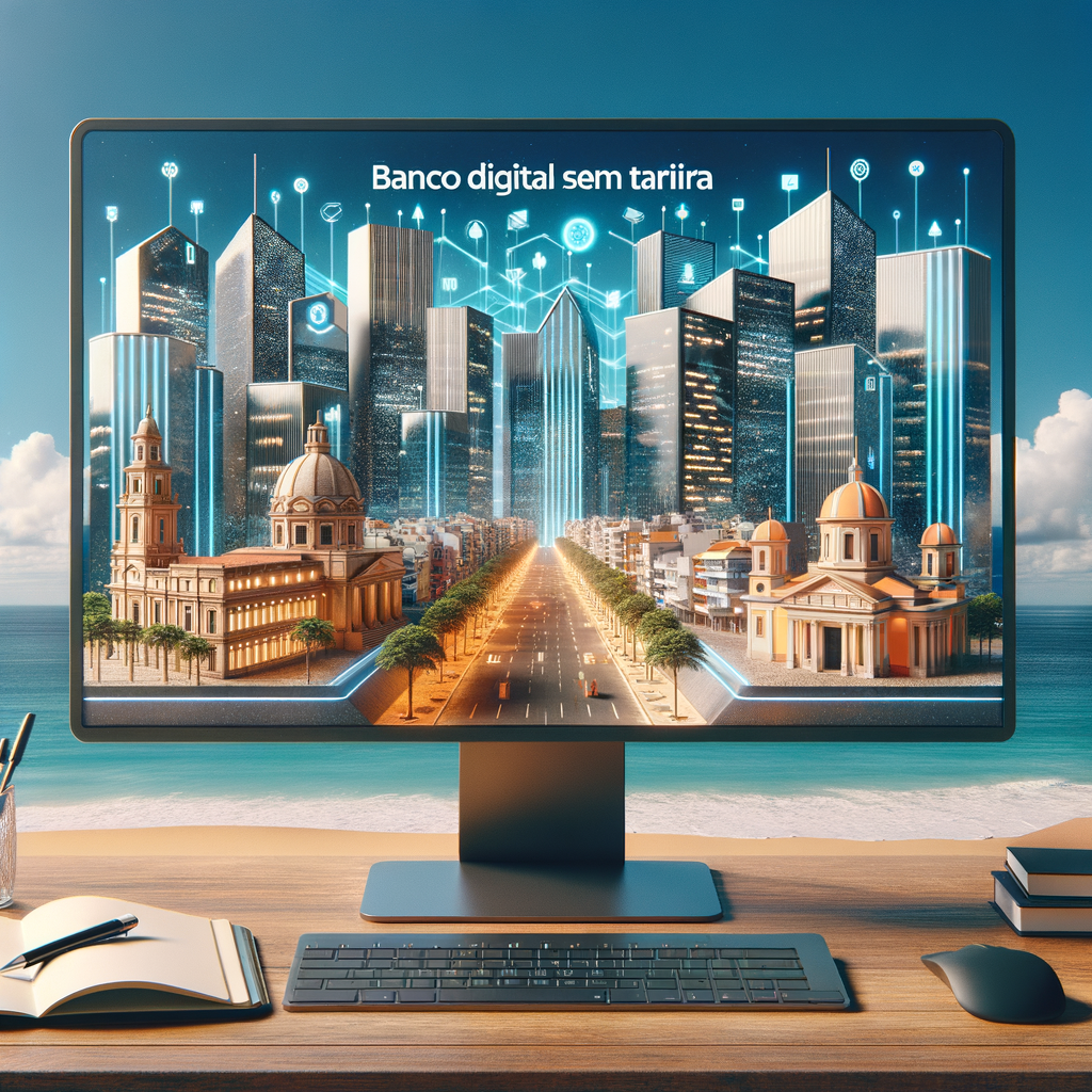 banco digital sem tarifa illustration for Compare bancos digitais sem tarifa no RN e escolha o melhor