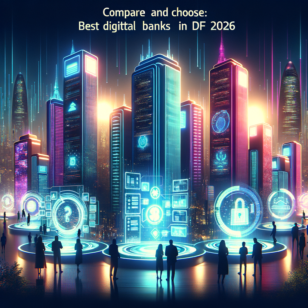 Bancos digitais Distrito Federal illustration for Compare e Escolha: Melhores Bancos Digitais no DF 2026