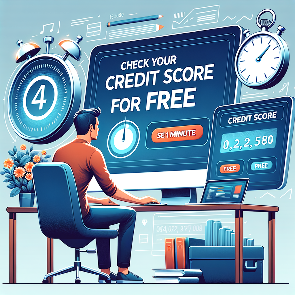 Illustration of Consultar Score Grátis: Veja seu score em 1 minuto