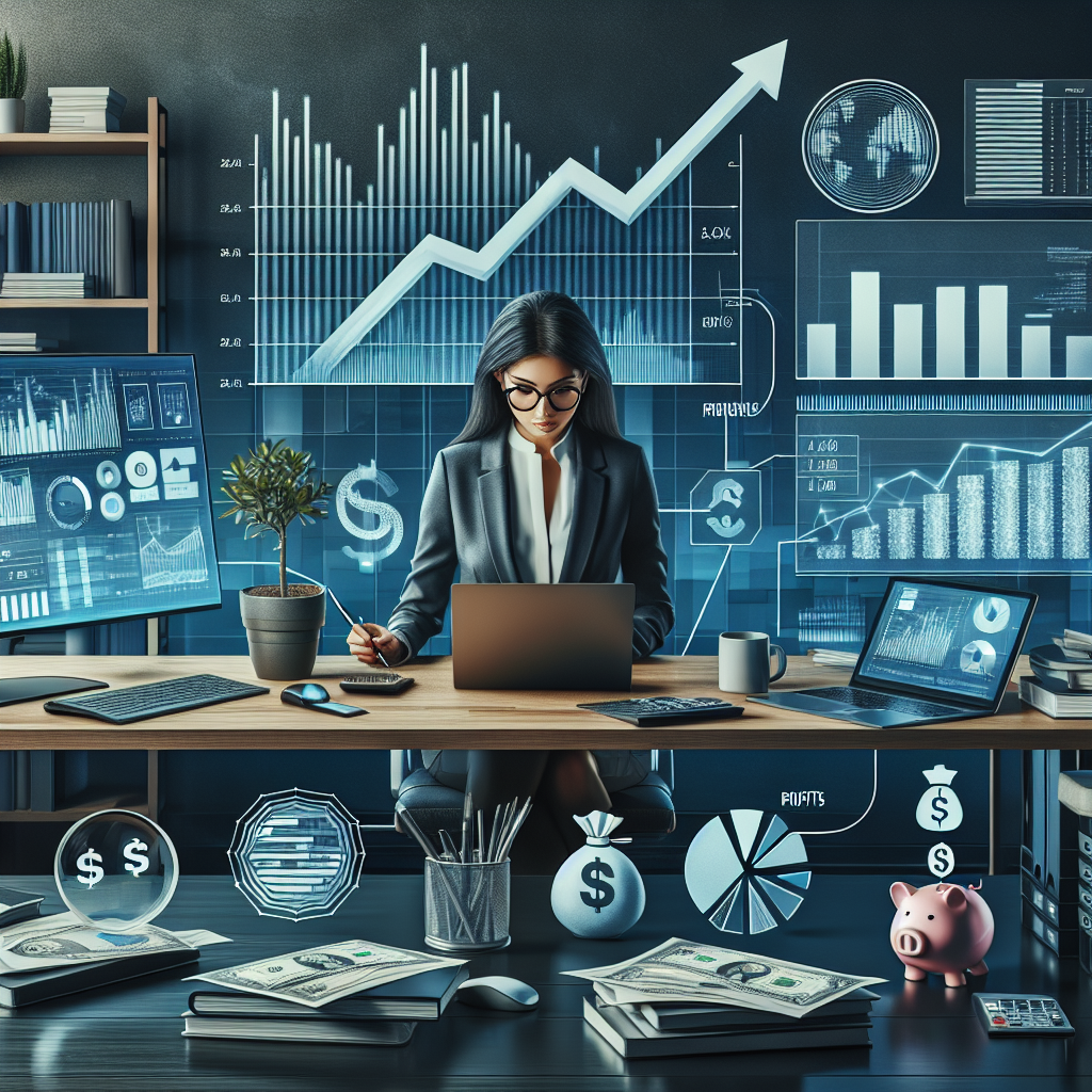 Illustration of Consultoria Financeira: Organize Finan&ccedil;as e Aumente Lucros