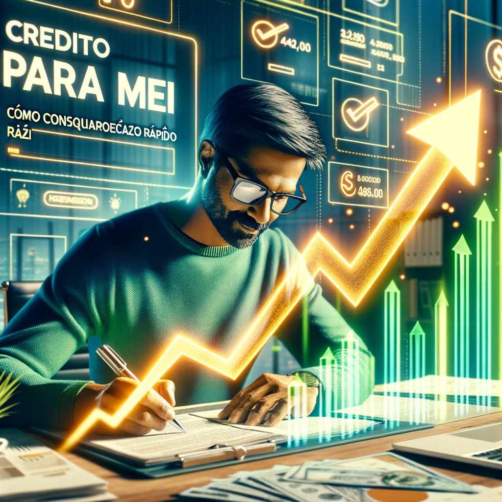 Illustration of Crédito para MEI: Como conseguir aprovação rápida