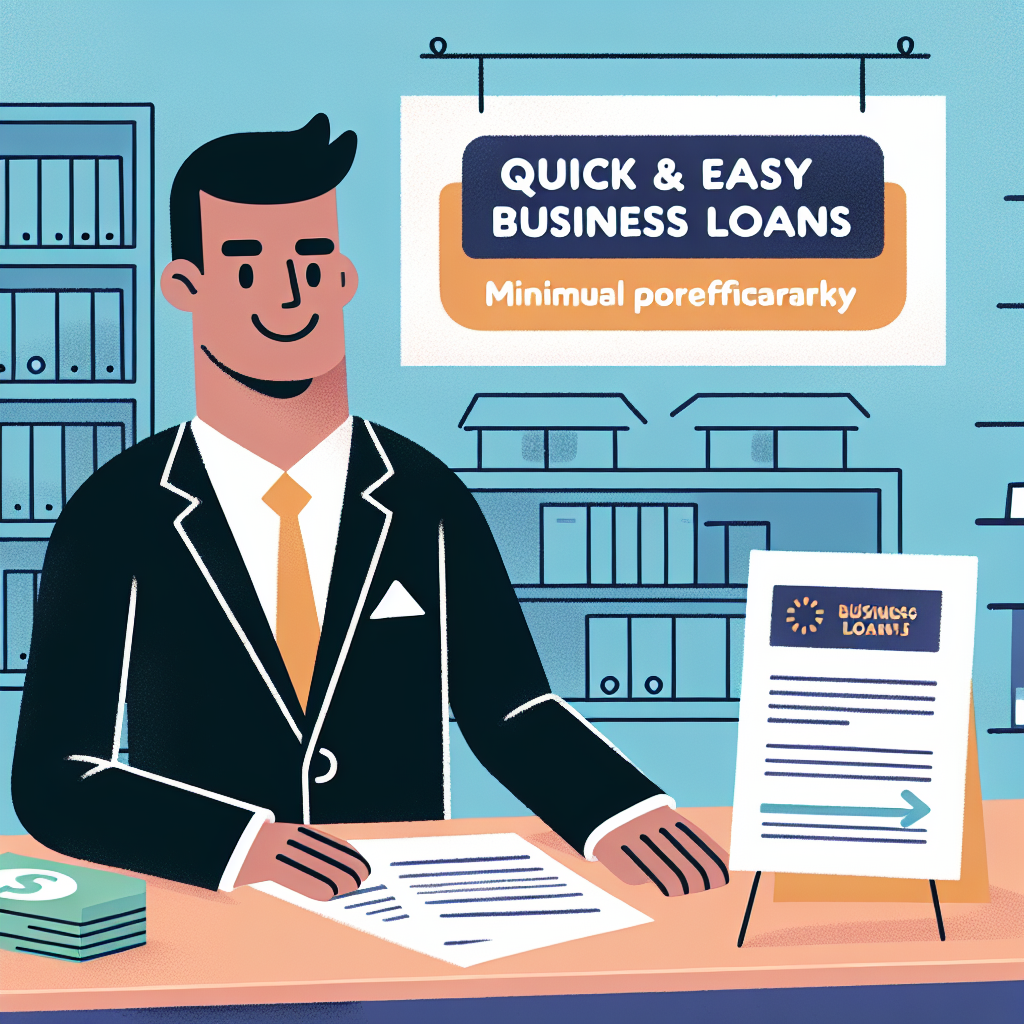 Illustration of Empréstimo CNPJ: Crédito Rápido e Sem Burocracia