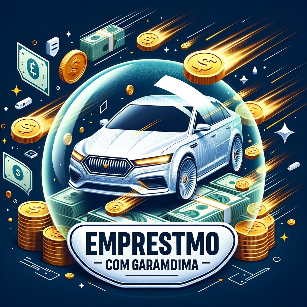Illustration of Empréstimo com Garantia de Veículo: Dinheiro Rápido e Seguro