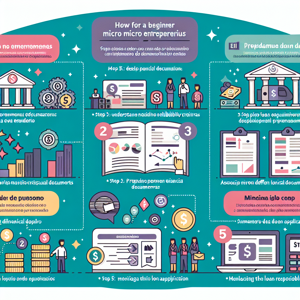 Illustration of Empr&eacute;stimo para MEI Iniciante: 5 Passos Pr&aacute;ticos