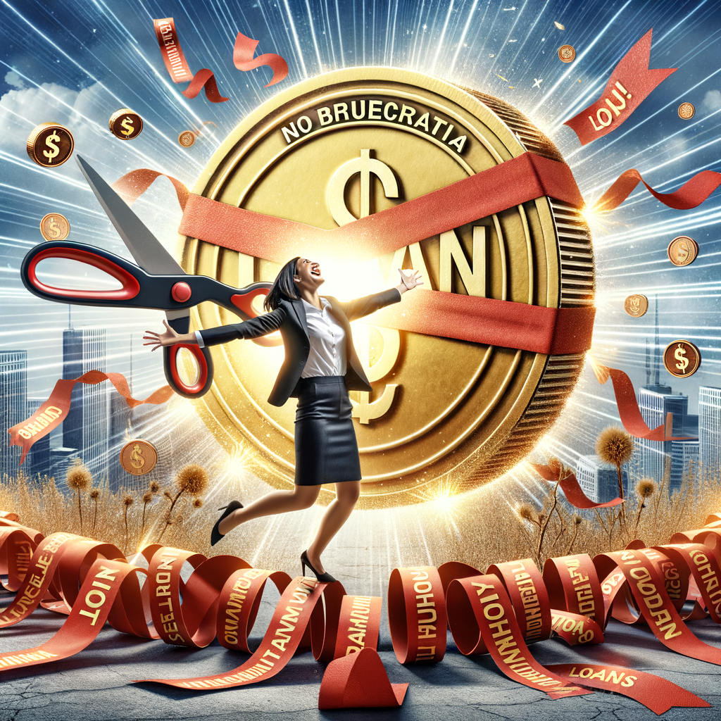 Illustration of Empréstimo para negativado: libere dinheiro sem burocracia