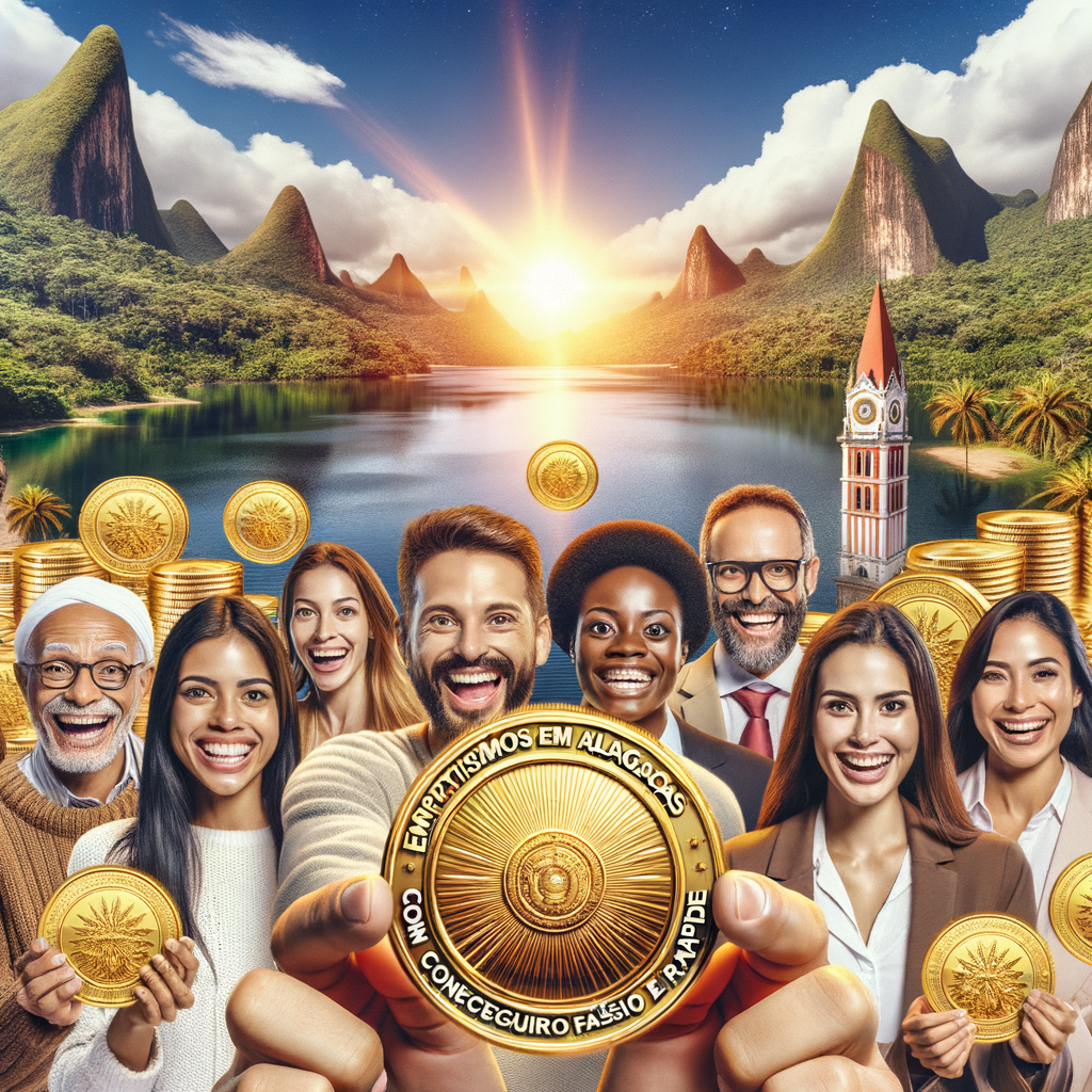 Illustration of Empréstimos em Alagoas: como conseguir crédito fácil e rápido