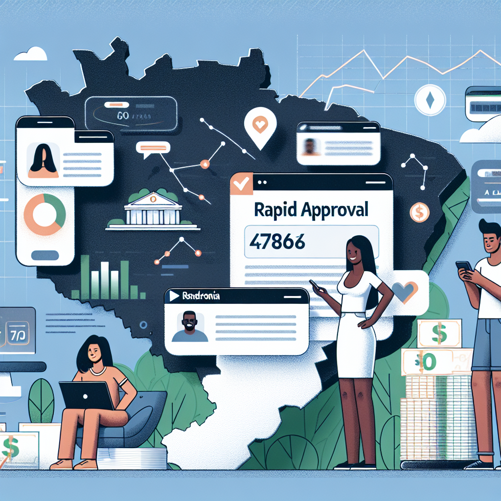 Illustration of Empr&eacute;stimos em Rond&ocirc;nia: Cr&eacute;dito Pessoal com Aprova&ccedil;&atilde;o R&aacute;pida Online