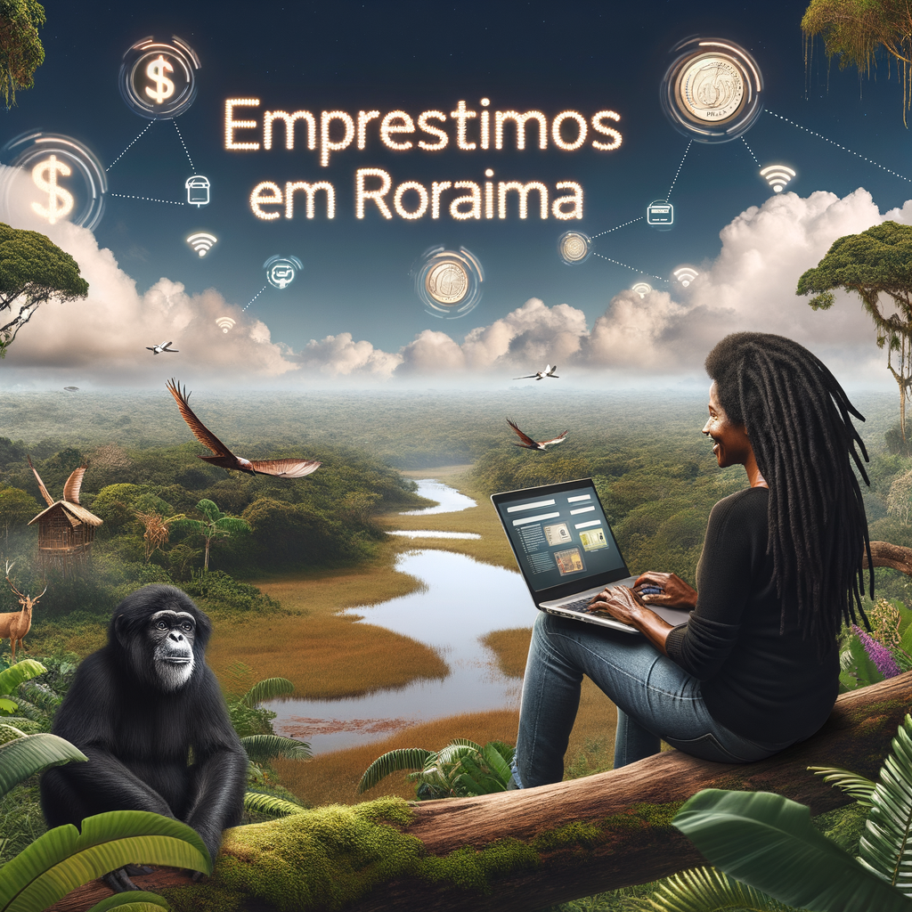 Illustration of Empréstimos em Roraima: como conseguir dinheiro online agora mesmo