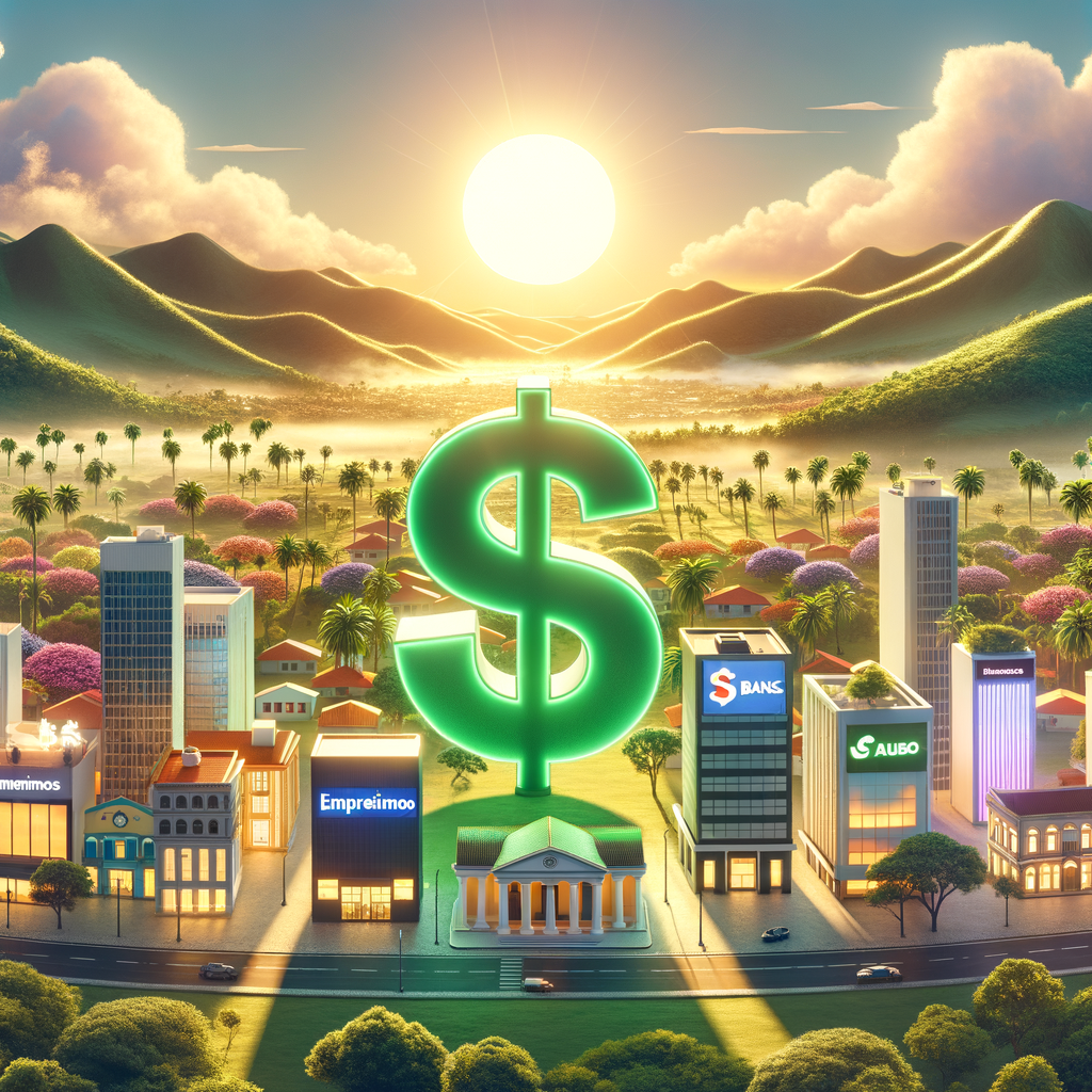 Illustration of Empréstimos em Santa Catarina: comparativo dos melhores bancos e financeiras