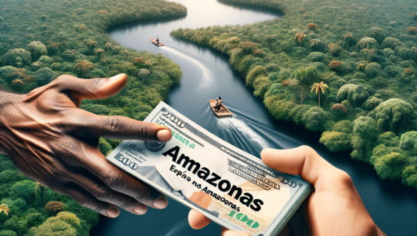 Illustration of Empréstimos no Amazonas: crédito pessoal com aprovação rápida e segura