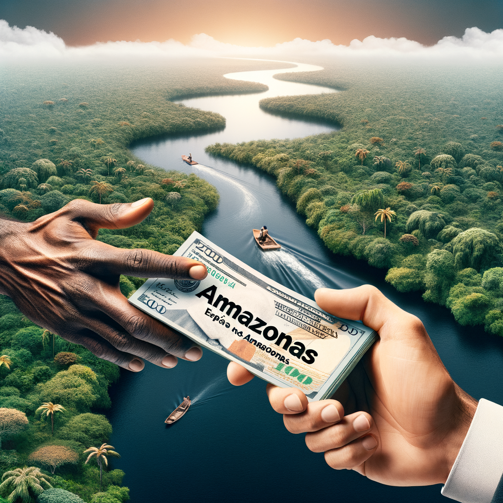 Illustration of Empréstimos no Amazonas: crédito pessoal com aprovação rápida e segura