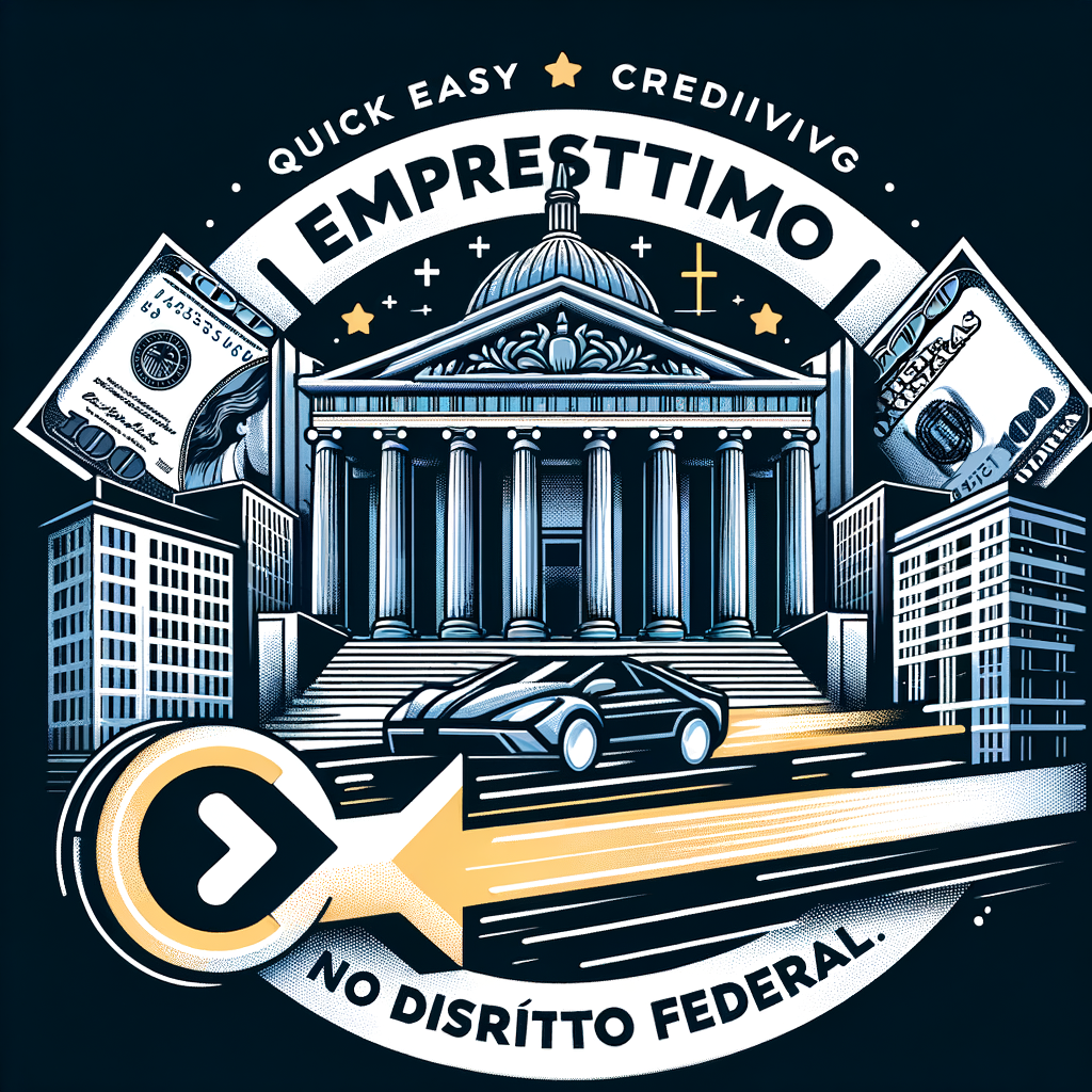 Illustration of Empréstimos no Distrito Federal: crédito rápido e aprovação facilitada