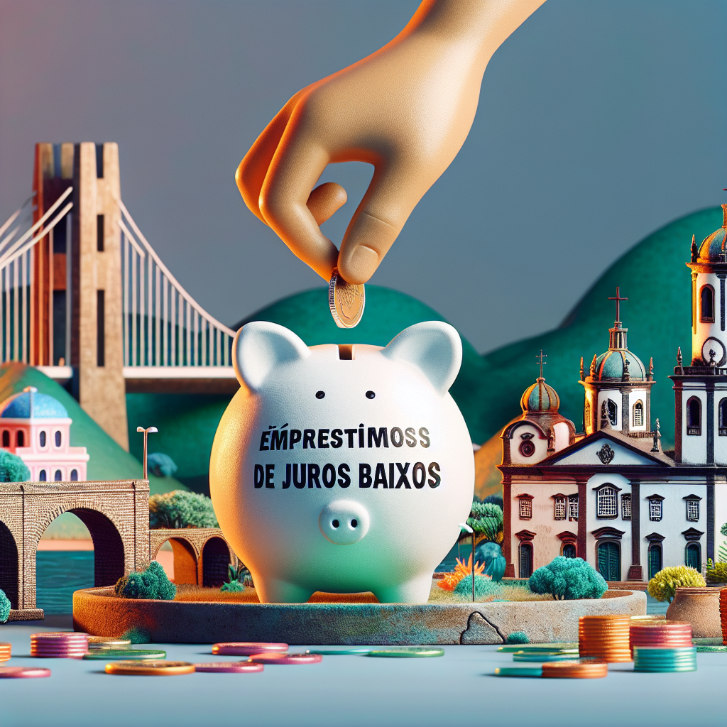 Illustration of Empr&eacute;stimos no Esp&iacute;rito Santo: melhores op&ccedil;&otilde;es com juros baixos