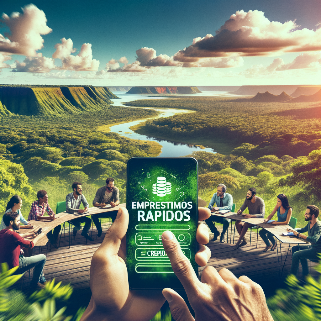 Illustration of Empréstimos no Mato Grosso do Sul: como conseguir crédito hoje rápido