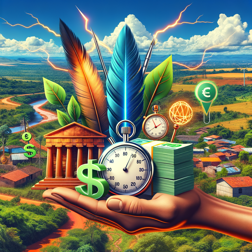 Illustration of Empréstimos no Mato Grosso: soluções financeiras rápidas e sem burocracia