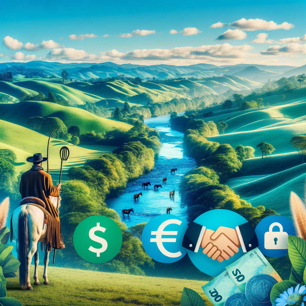 Illustration of Empréstimos no Rio Grande do Sul: opções seguras e confiáveis