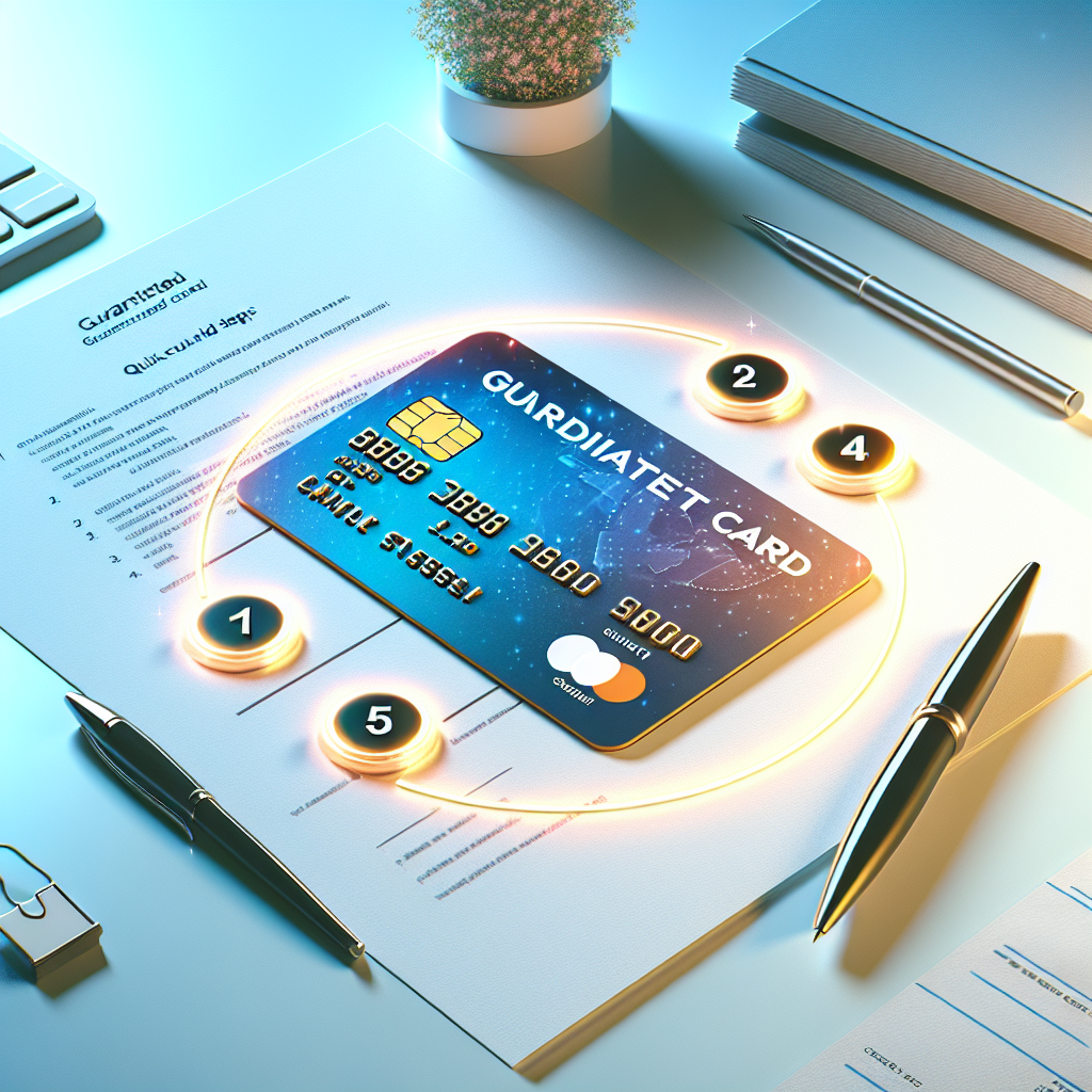 como fazer cartão de crédito illustration for Fazer Cartão de Crédito: 5 Passos Rápidos e Garantidos