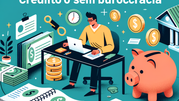 Illustration of Financiamento para Autônomo: Crédito Sem Burocracia