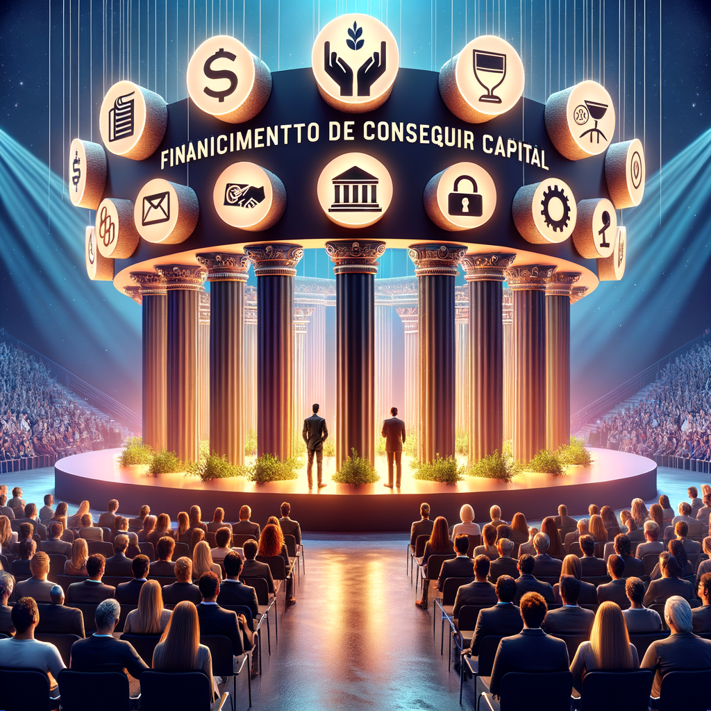 Illustration of Financiamento para Empresa: 7 Formas de Conseguir Capital