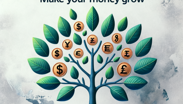 Illustration of Investimento para Iniciantes: Faça seu Dinheiro Crescer