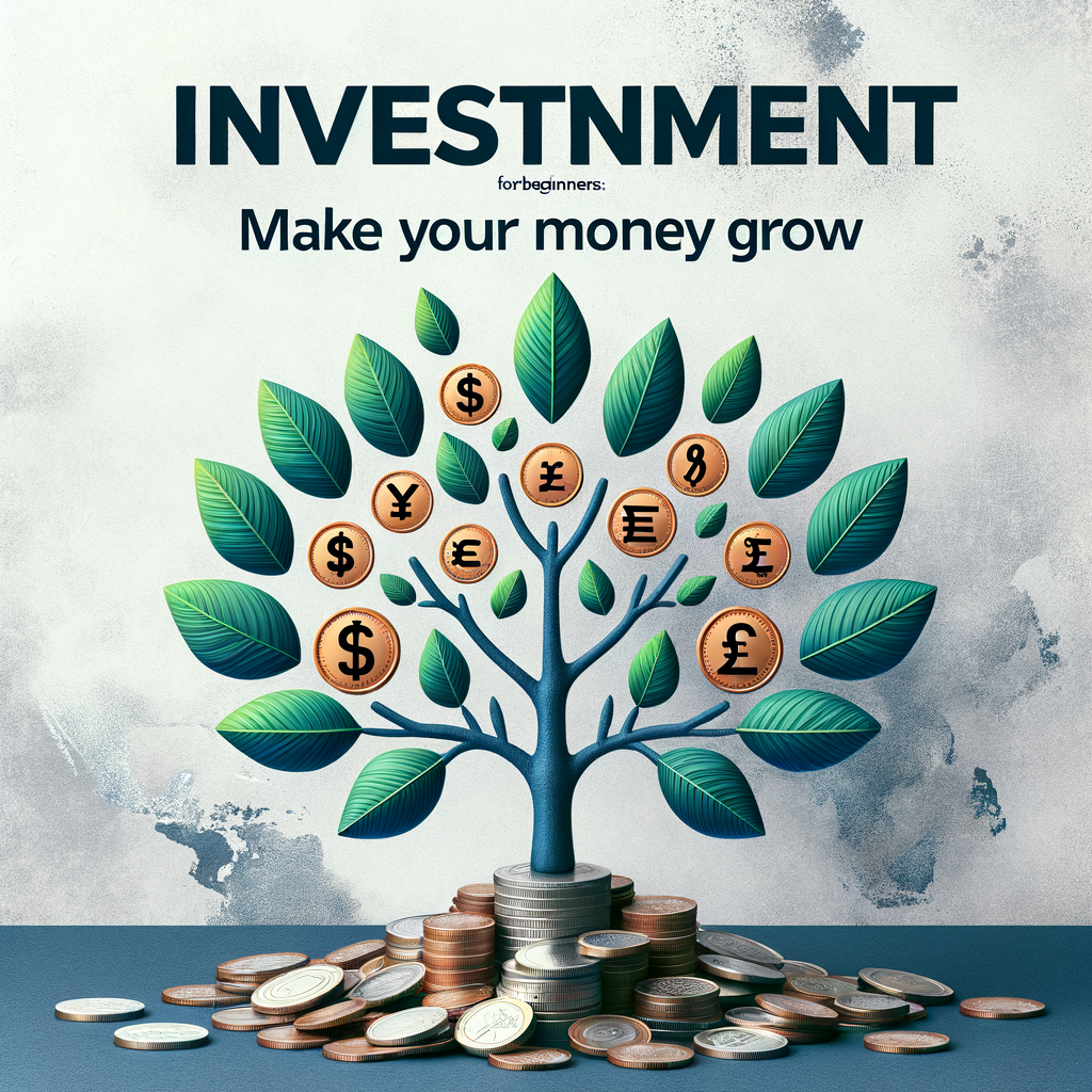 Illustration of Investimento para Iniciantes: Faça seu Dinheiro Crescer