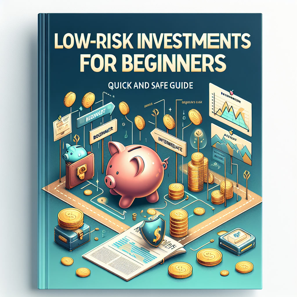 Illustration of Investimentos de Baixo Risco para Iniciantes: Guia Rápido e Seguro