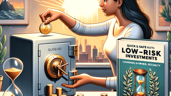 Illustration of Investimentos de Baixo Risco para Iniciantes: Guia Rápido e Seguro