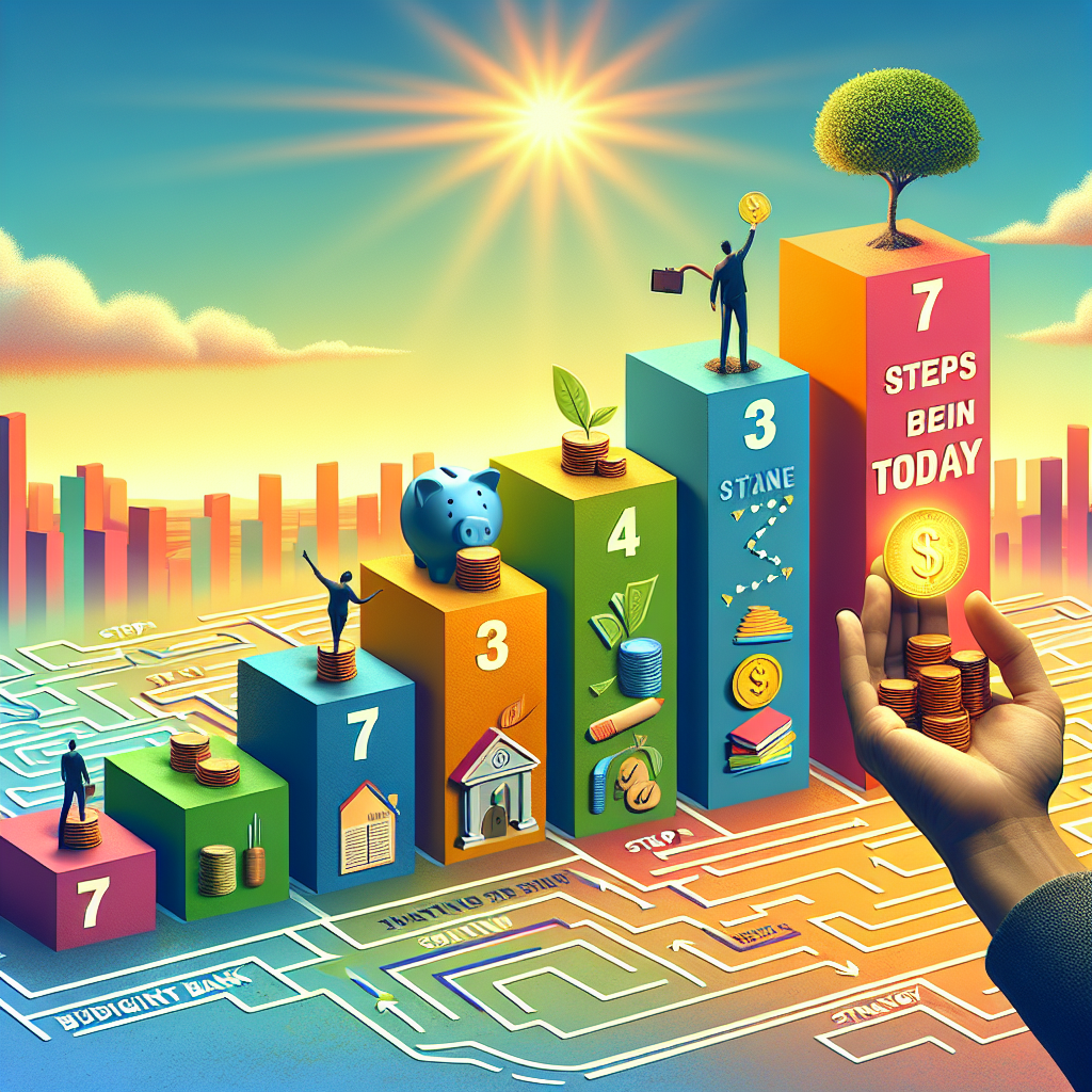 Illustration of Investir com pouco dinheiro: 7 passos para come&ccedil;ar hoje