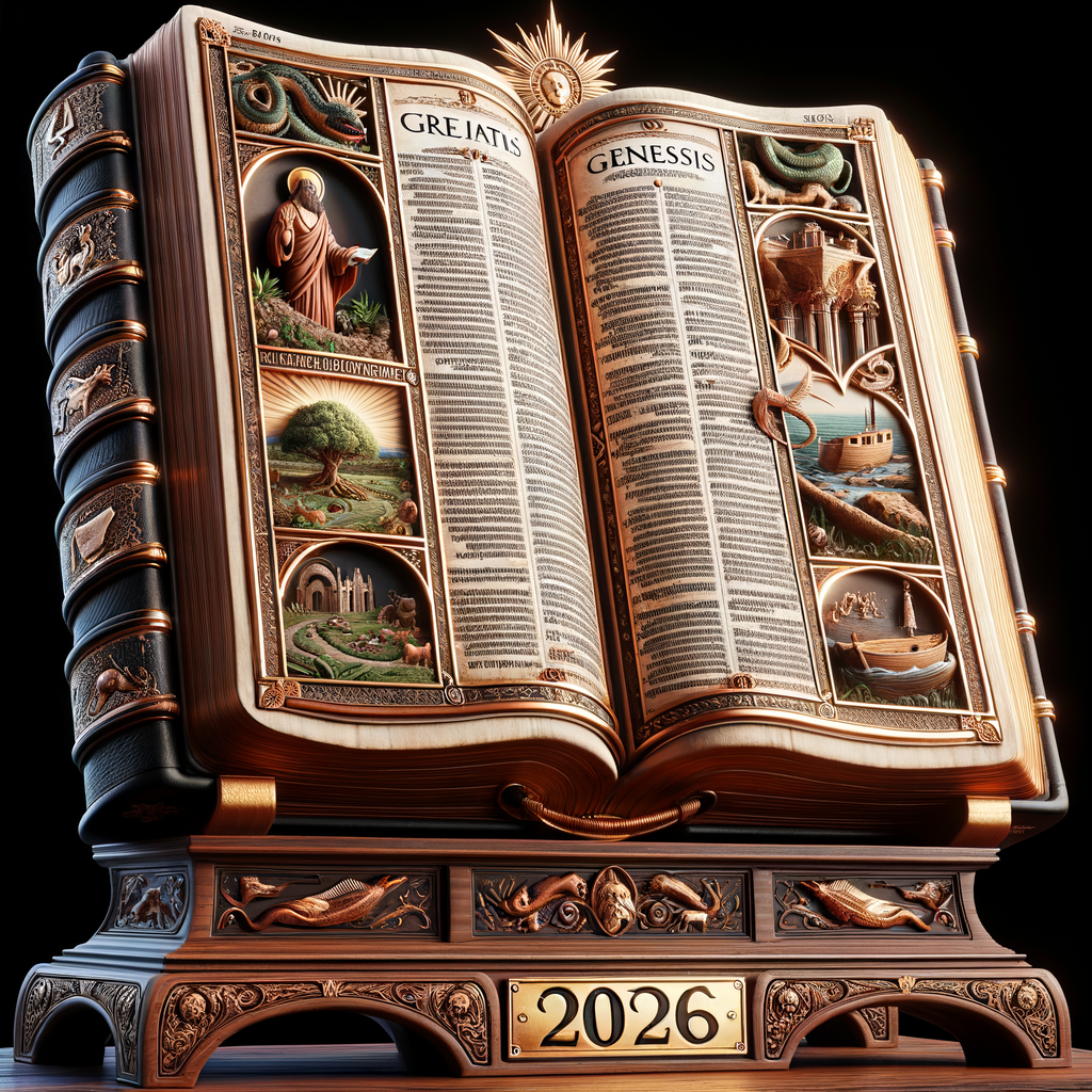 Illustration of Livro de Gênesis: resumo completo capítulo por capítulo da Bíblia 2026