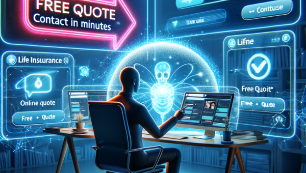 Illustration of Seguro de vida online: cotiza gratis y contrata en minutos