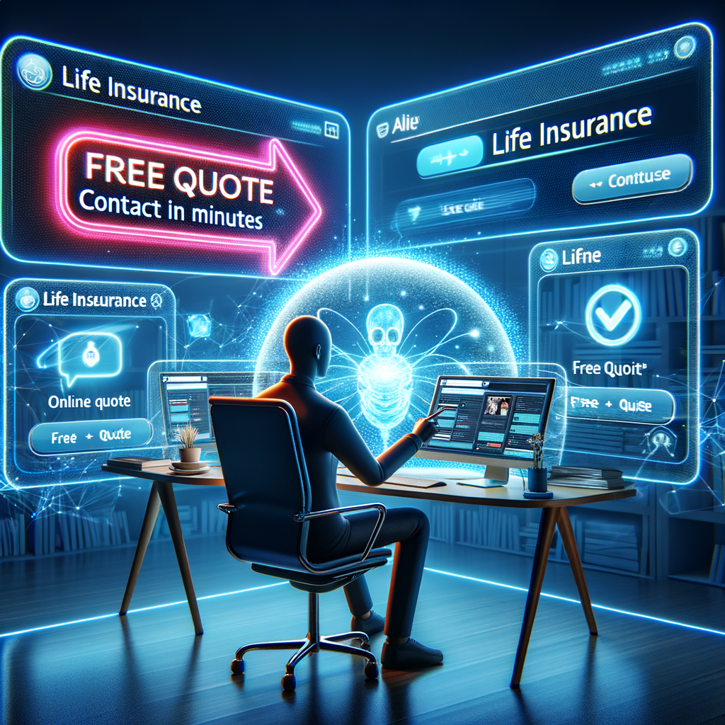 Illustration of Seguro de vida online: cotiza gratis y contrata en minutos