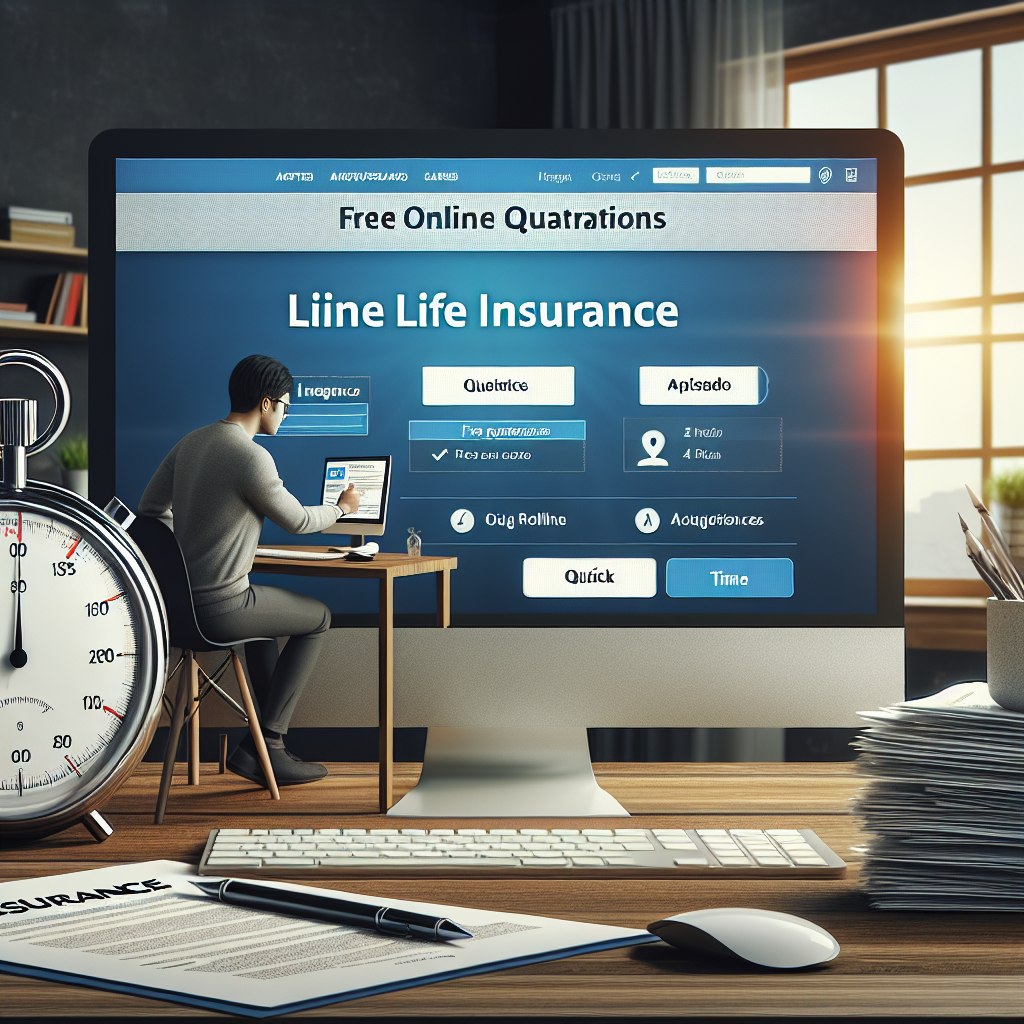 Illustration of Seguro de vida online: cotiza gratis y contrata en minutos