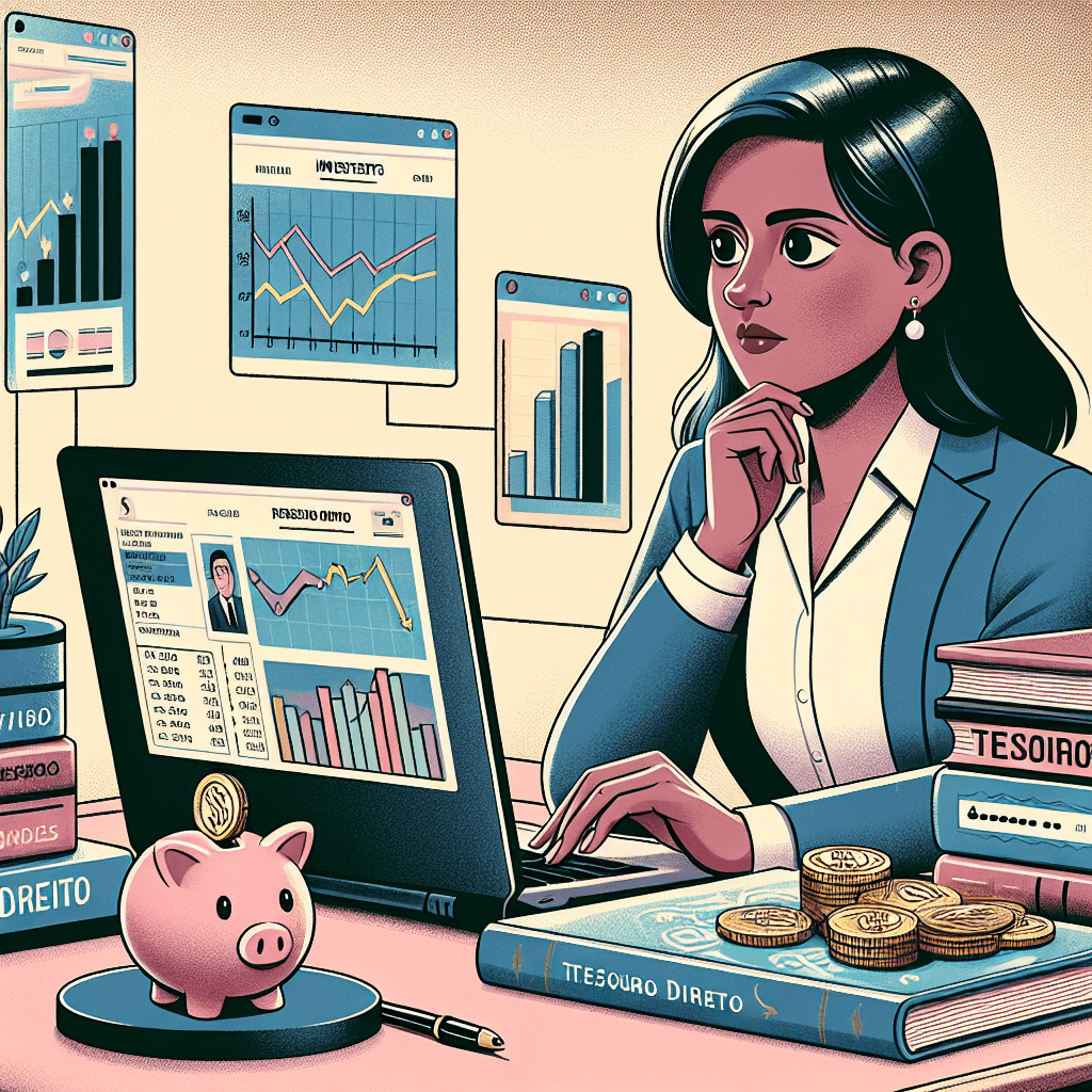 Illustration of Tesouro Direto vale a pena? Como investir e obter rendimento