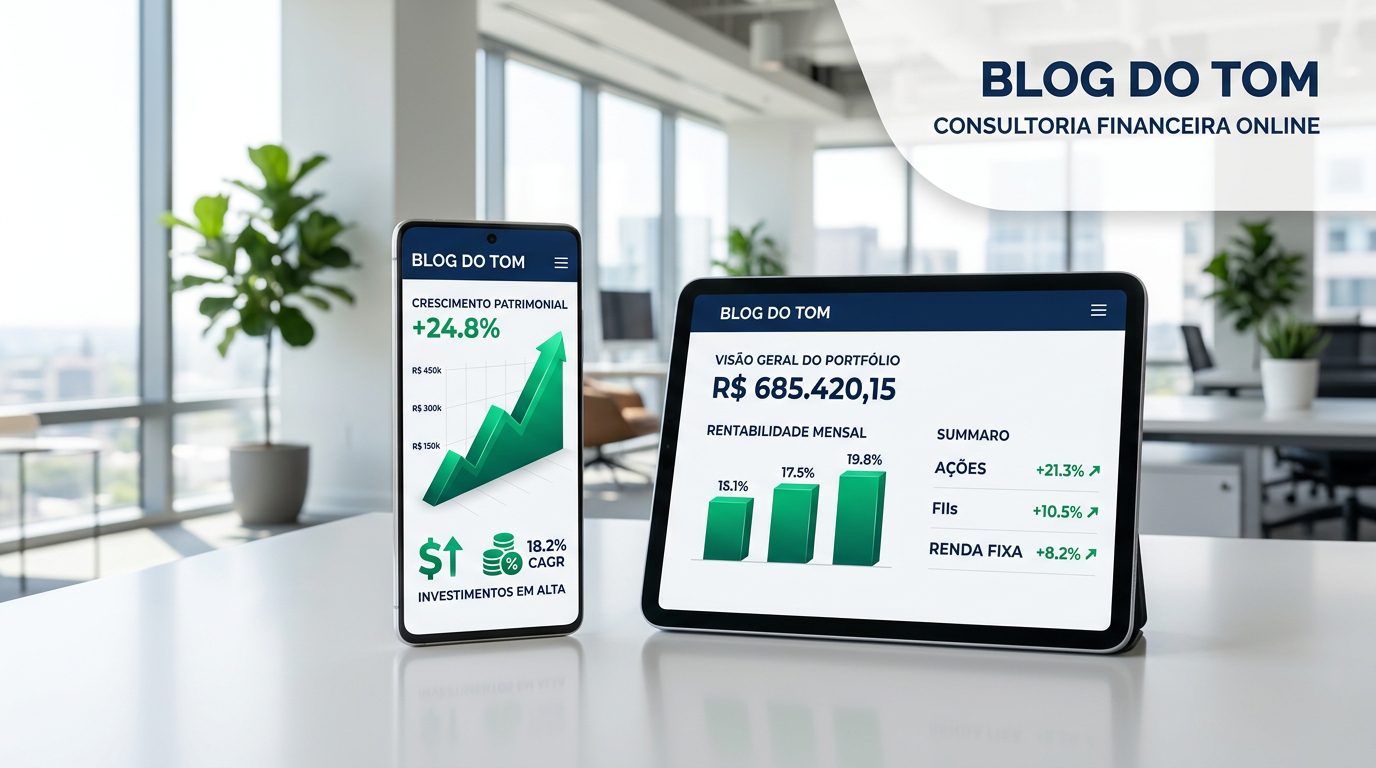 Consultoria financeira online Como organizar seu dinheiro e alcançar seus sonhos em 2026