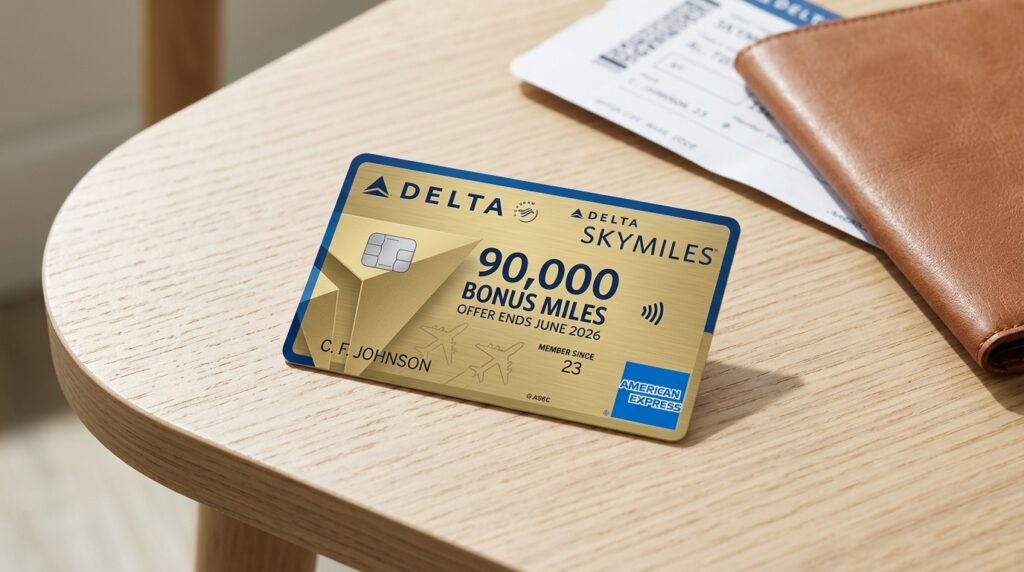 Cartão Delta SkyMiles Gold da American Express: Análise da Oferta de 90 Mil Milhas eCartão Delta SkyMiles Gold da American Express: Análise da Oferta de 90 Mil Milhas em Junho de 2026m Junho de 2026