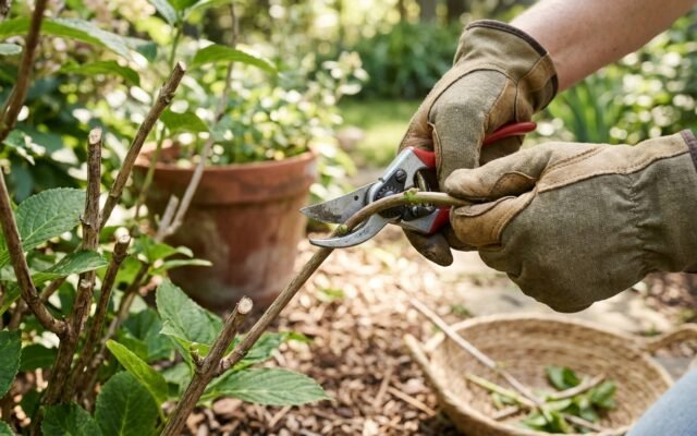 Como podar plantas