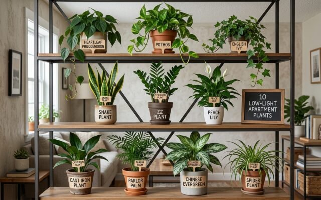 10 Plantas Que Sobrevivem Em Apartamento Com Pouca Luz